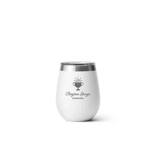 Diseños Religion Grabado Laser - Yeti Wine Cup 10 oz Original