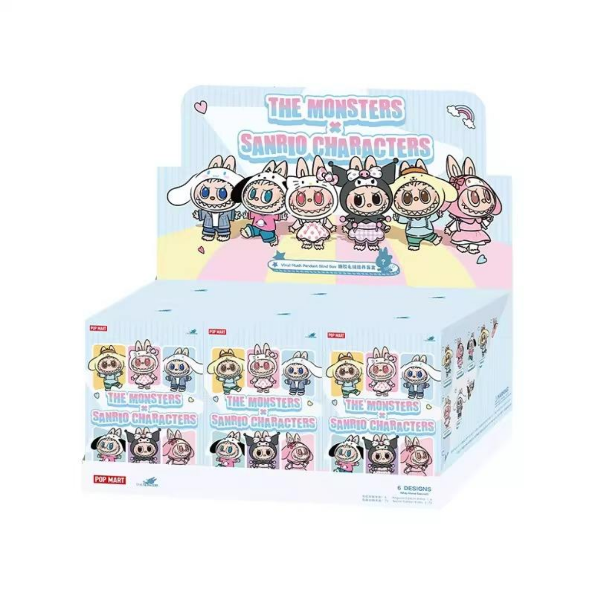 The Monsters Wacky Mart Series | Labubu Original Pop Mart Blink