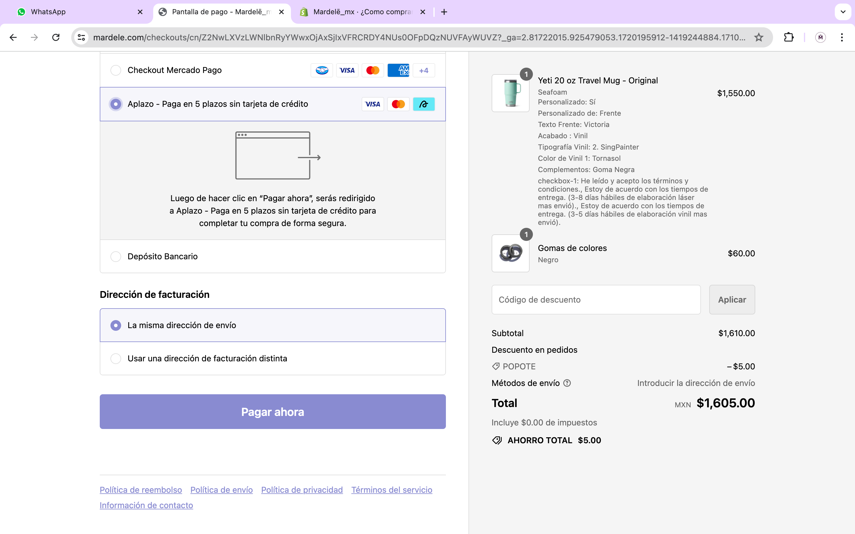 ¿Como comprar en Aplazo?