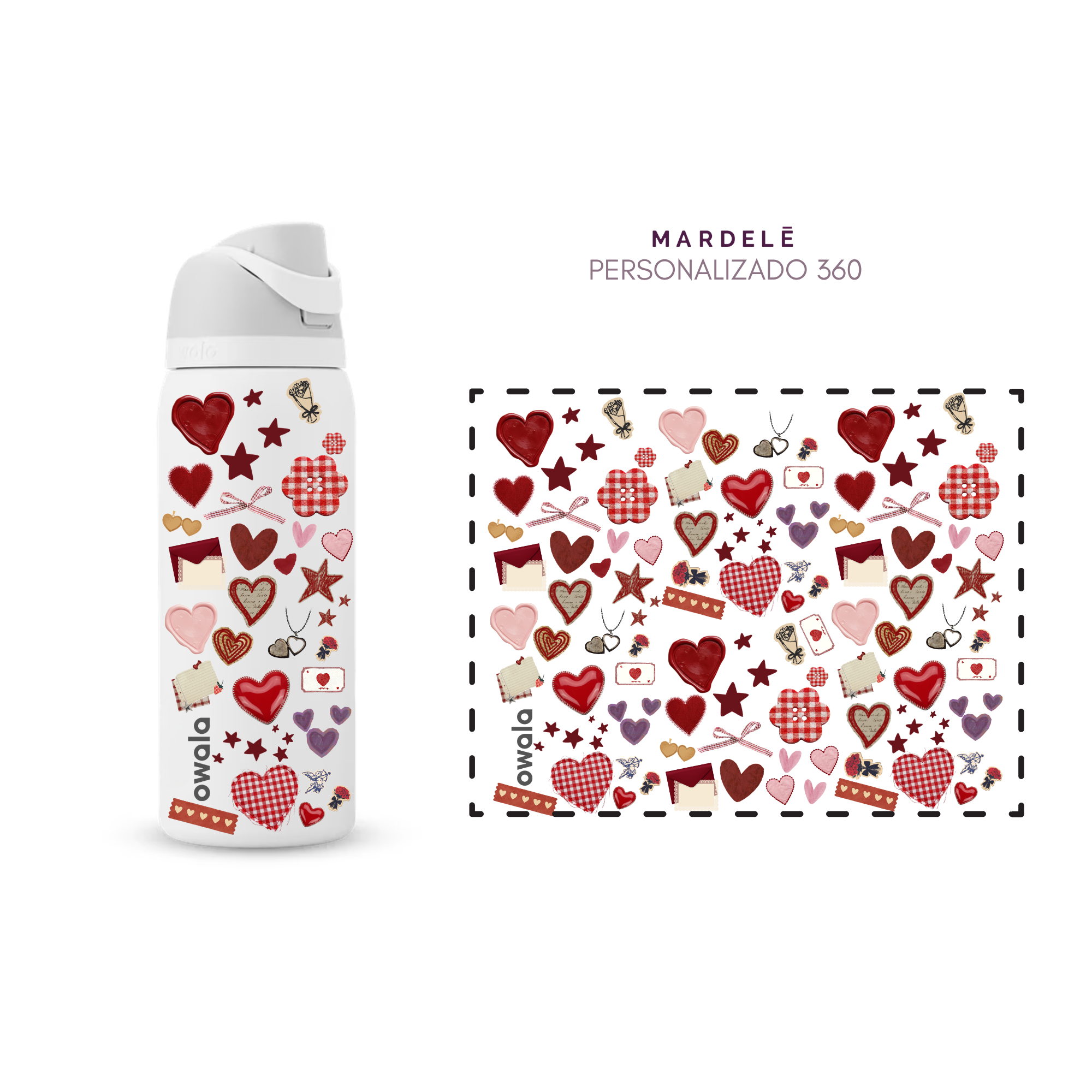 Plantilla de Stickers UV Mardelē | Resistentes 2–4 Años • Waterproof & Duraderos