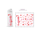 Tu Nombre + Estrellas 360° - Plantilla de Stickers UV | Resistentes 2–4 Años • Waterproof & Duraderos