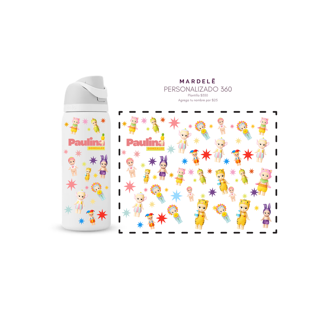 Plantilla de Stickers UV Mardelē | Resistentes 2–4 Años • Waterproof & Duraderos