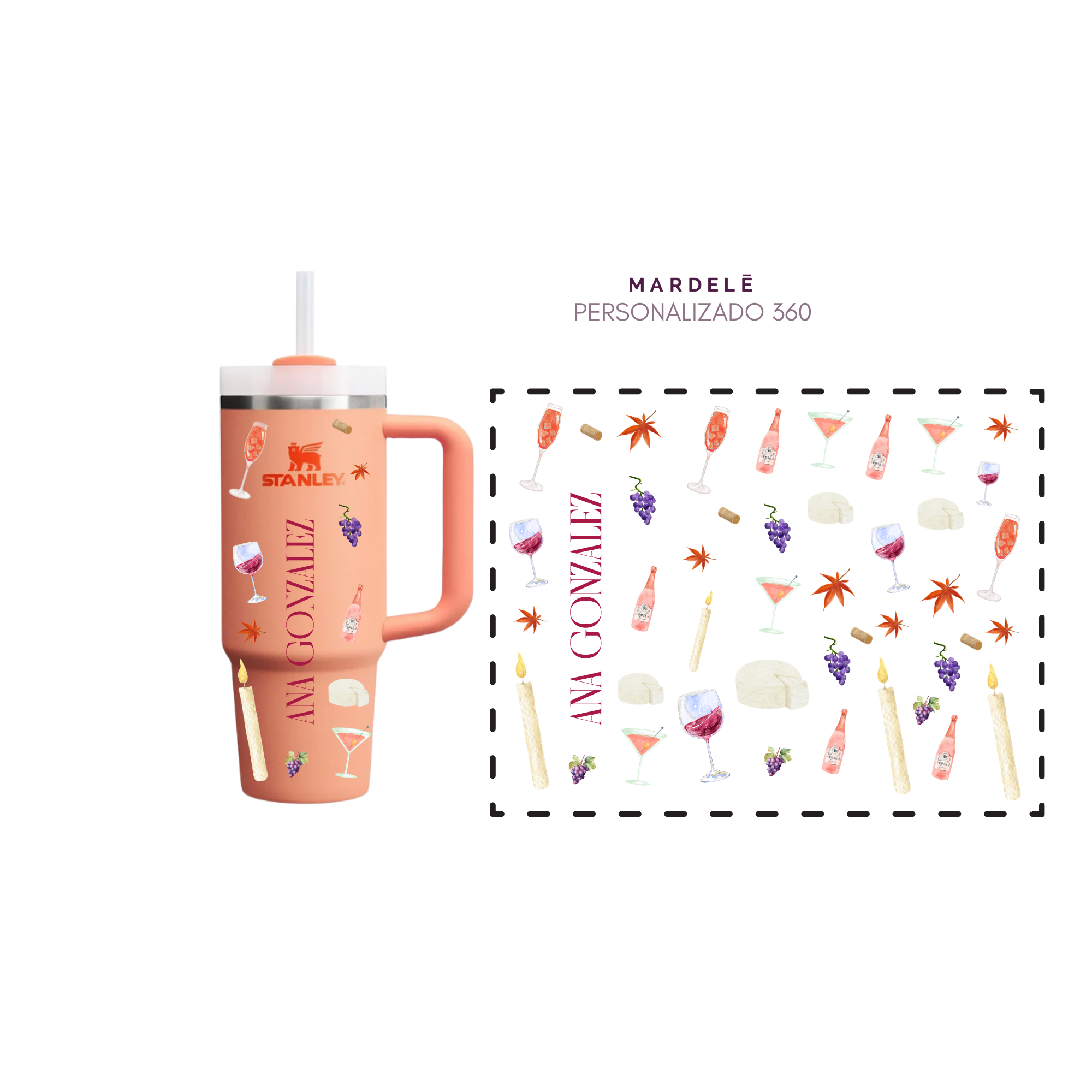 Plantilla de Stickers UV Mardelē | Resistentes 2–4 Años • Waterproof & Duraderos