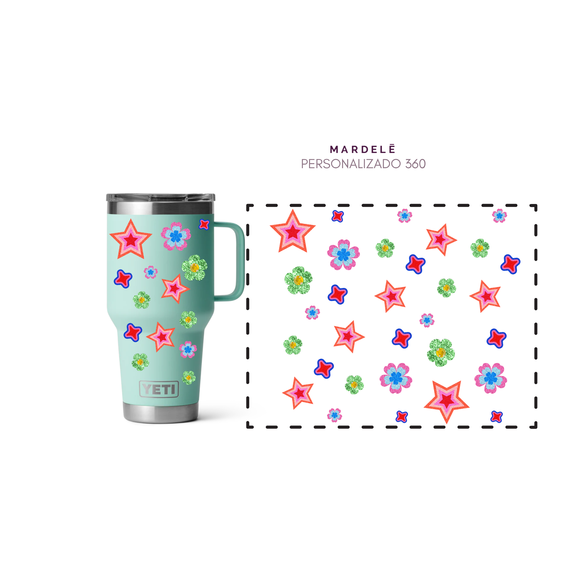 Plantilla de Stickers UV Mardelē | Resistentes 2–4 Años • Waterproof & Duraderos
