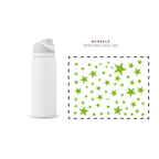 Tu Nombre + Estrellas 360° - Plantilla de Stickers UV | Resistentes 2–4 Años • Waterproof & Duraderos