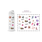 Plantilla de Stickers UV Mardelē | Resistentes 2–4 Años • Waterproof & Duraderos