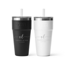 Bundle Novios 2 Yeti 26 oz Stackable Cup Original laser