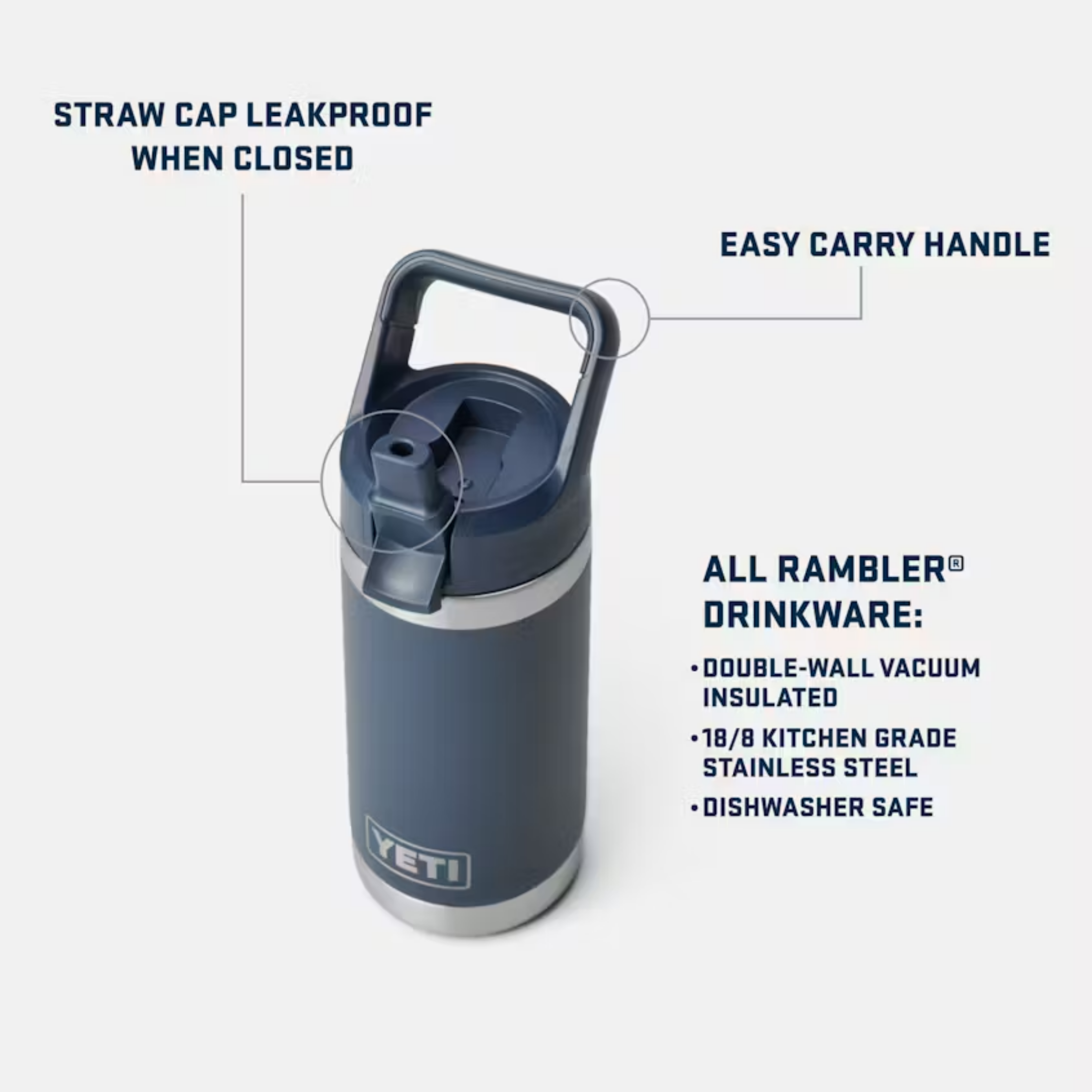 JR. 12 oz Yeti Kid Water Bottle - Original
