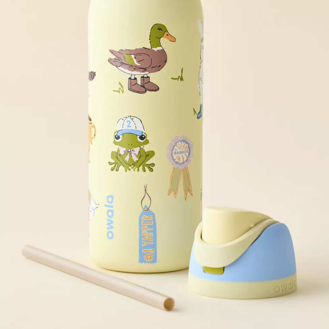 Owala FreeSip 32 oz | Party Animals Original