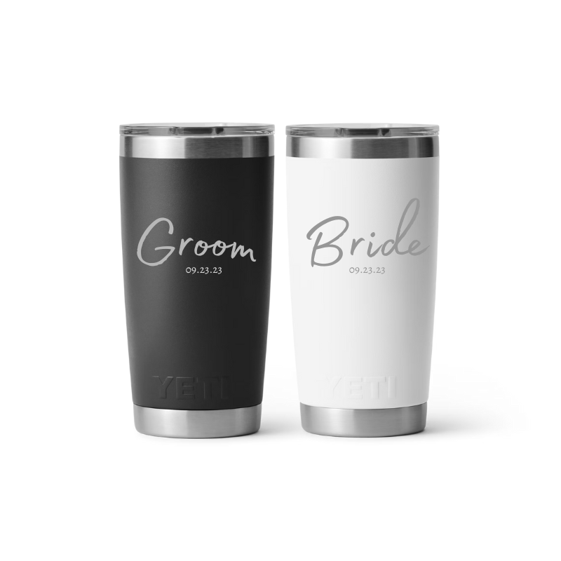 Bundle Novios 2 Yeti 20 oz Original | Grabado Laser
