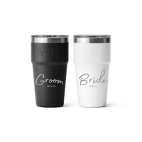 Bundle Novios 2 Yeti 16 oz Original grabado laser