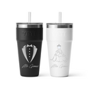 Bundle Novios 2 Yeti 26 oz Stackable Cup Original laser