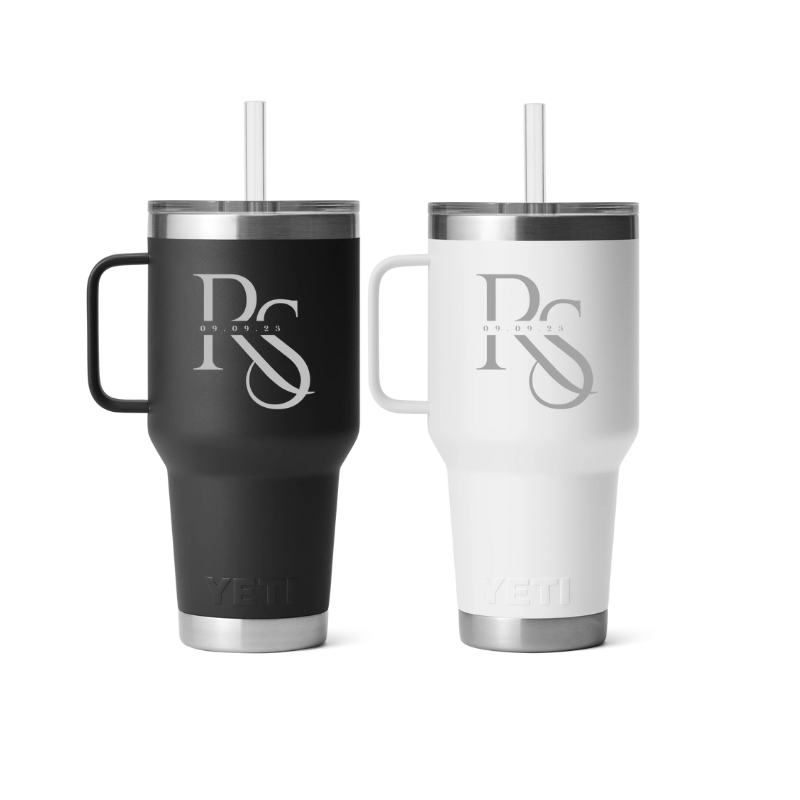 Bundle 2 Yeti Straw Mug Original -| Grabado Laser