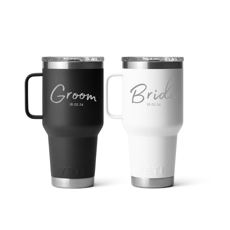 Bundle 2 Yeti Travel Mug Original | Laser