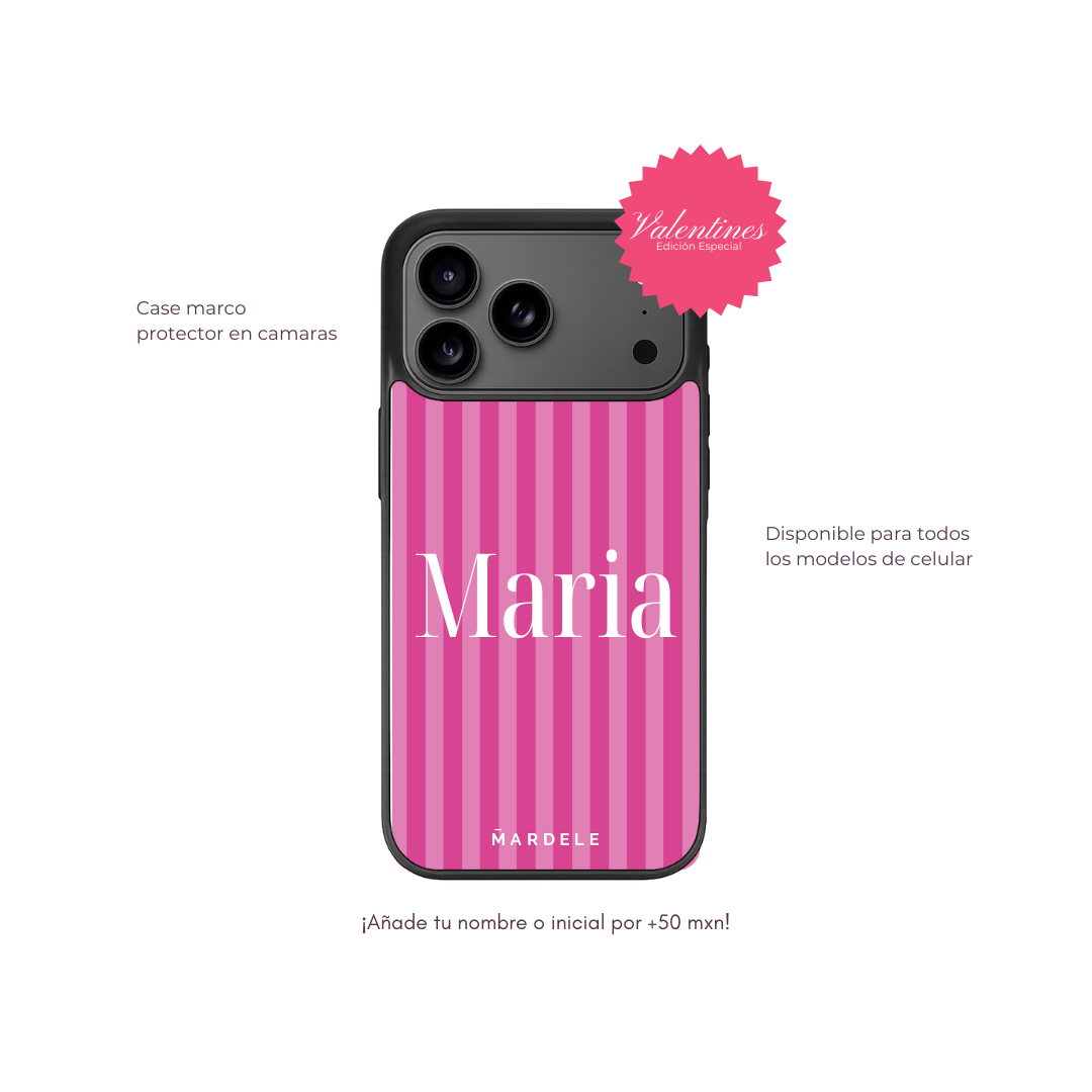 Berry Crush Stripes | Valentine’s Case