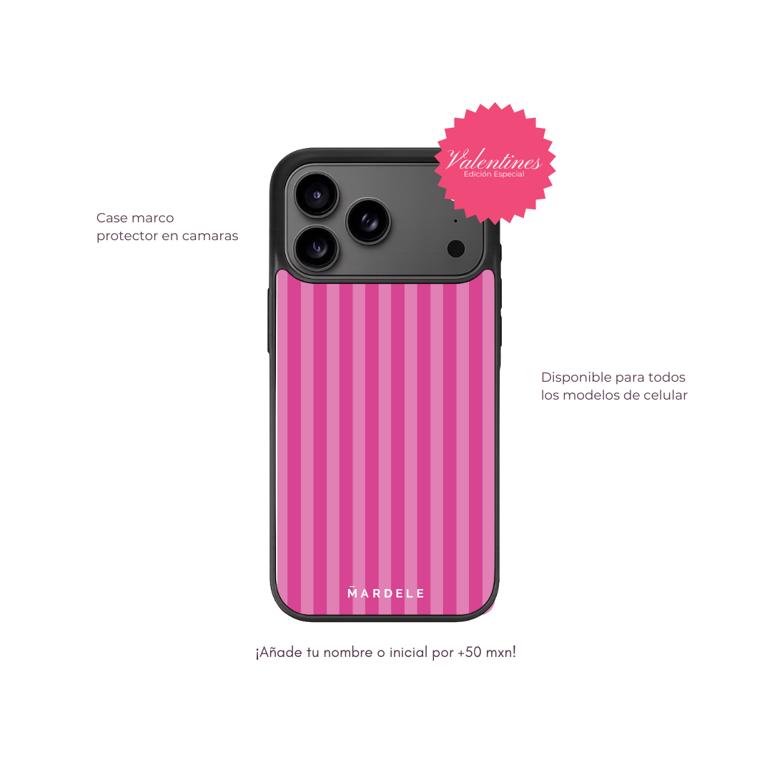 Berry Crush Stripes | Valentine’s Case