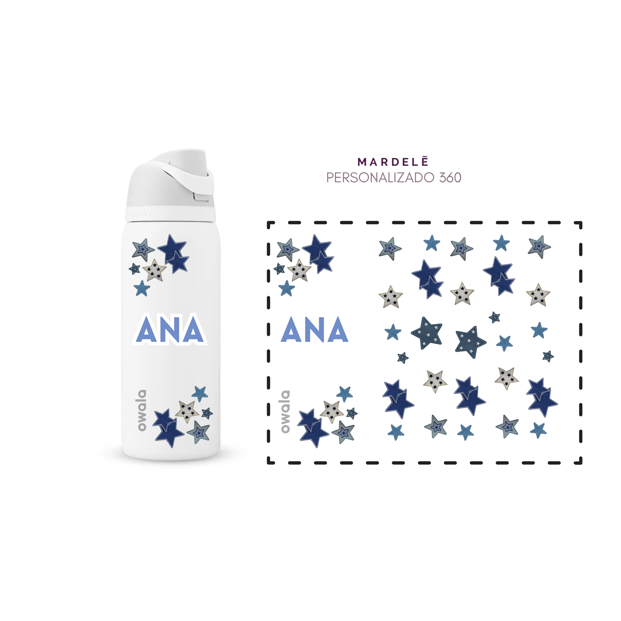 Plantilla de Stickers UV Mardelē | Resistentes 2–4 Años • Waterproof & Duraderos