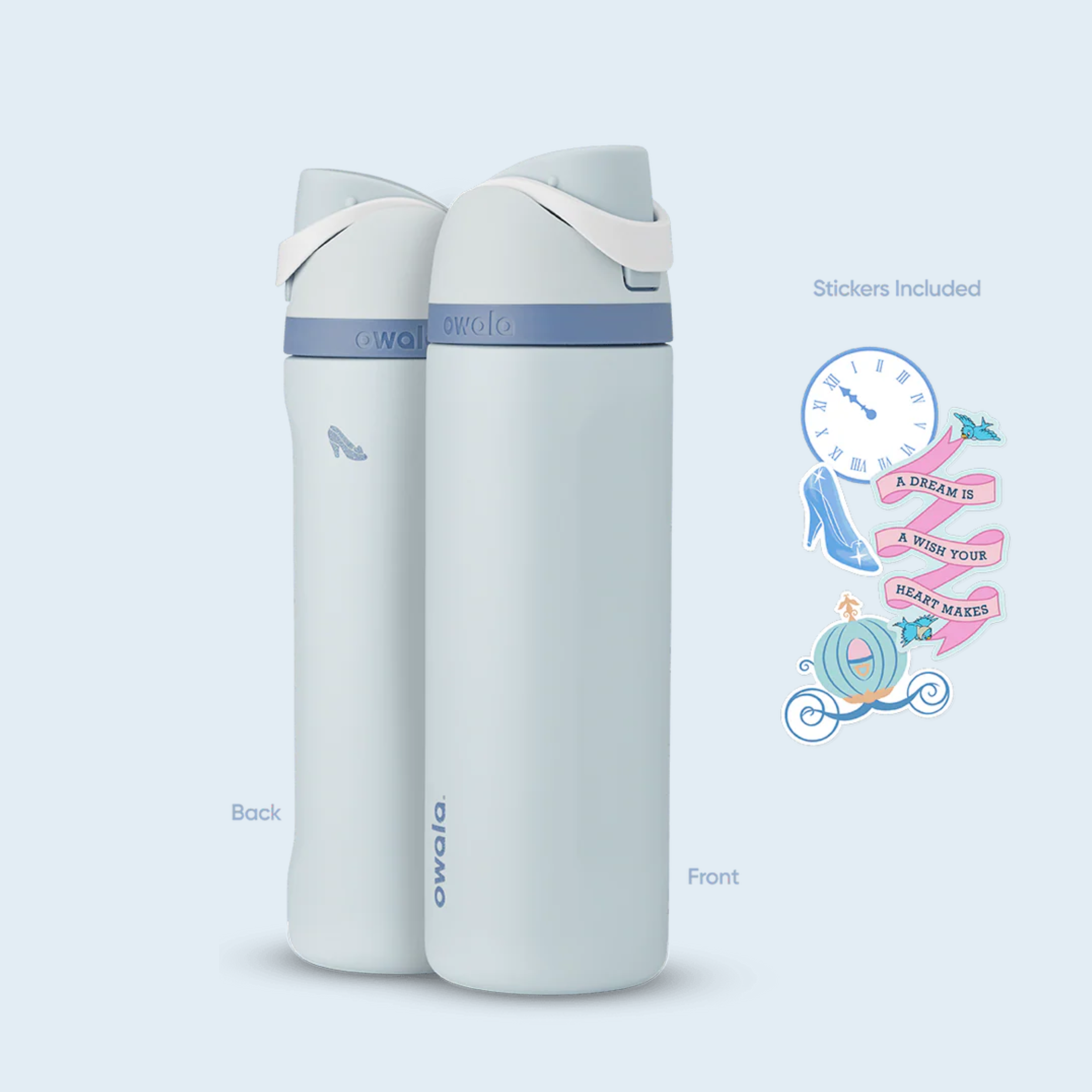 Owala FreeSip 24 oz | Princess Collection Original (Llega 20 Enero)