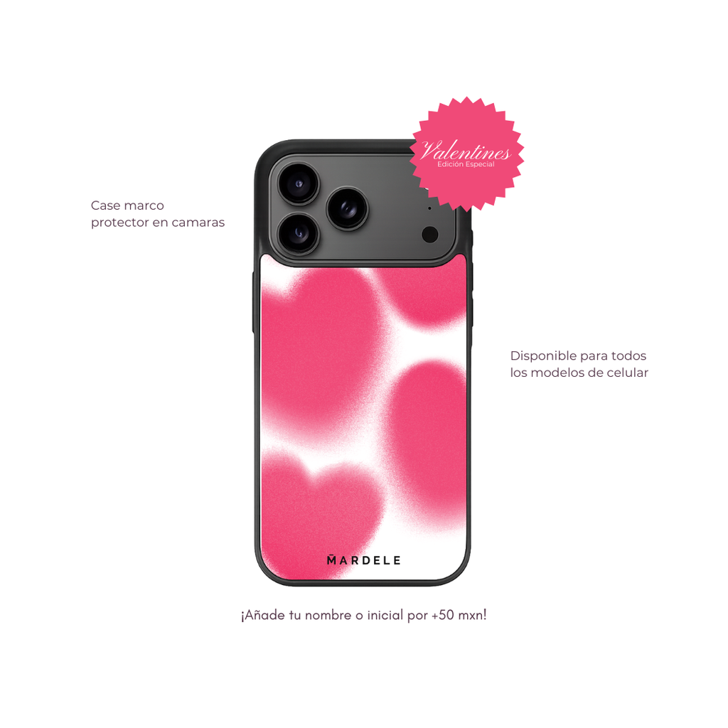 Blush Cloud Hearts | Valentine’s Case