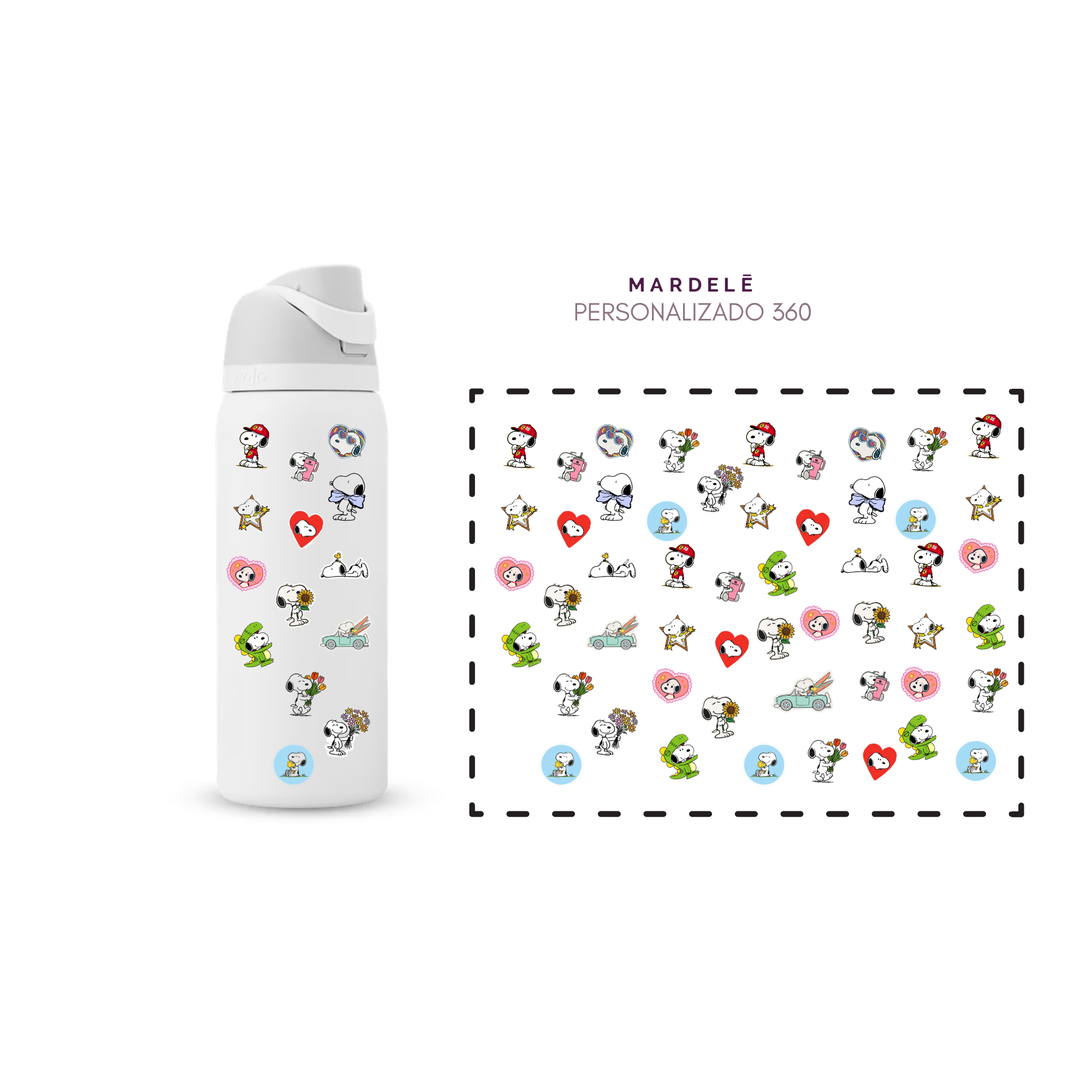 Plantilla de Stickers UV Mardelē | Resistentes 2–4 Años • Waterproof & Duraderos