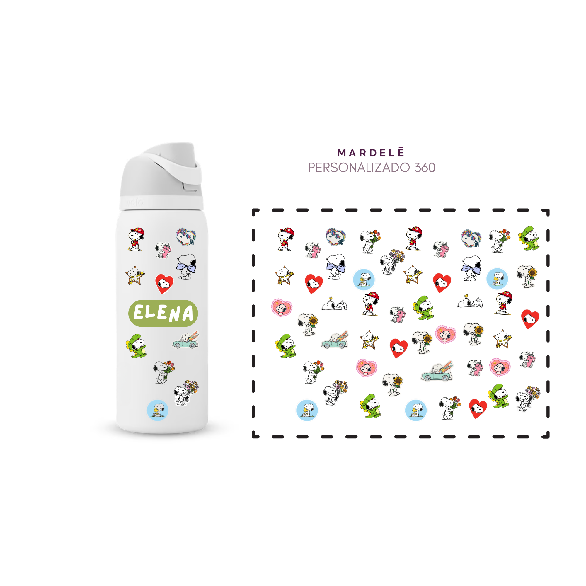 Plantilla de Stickers UV Mardelē | Resistentes 2–4 Años • Waterproof & Duraderos