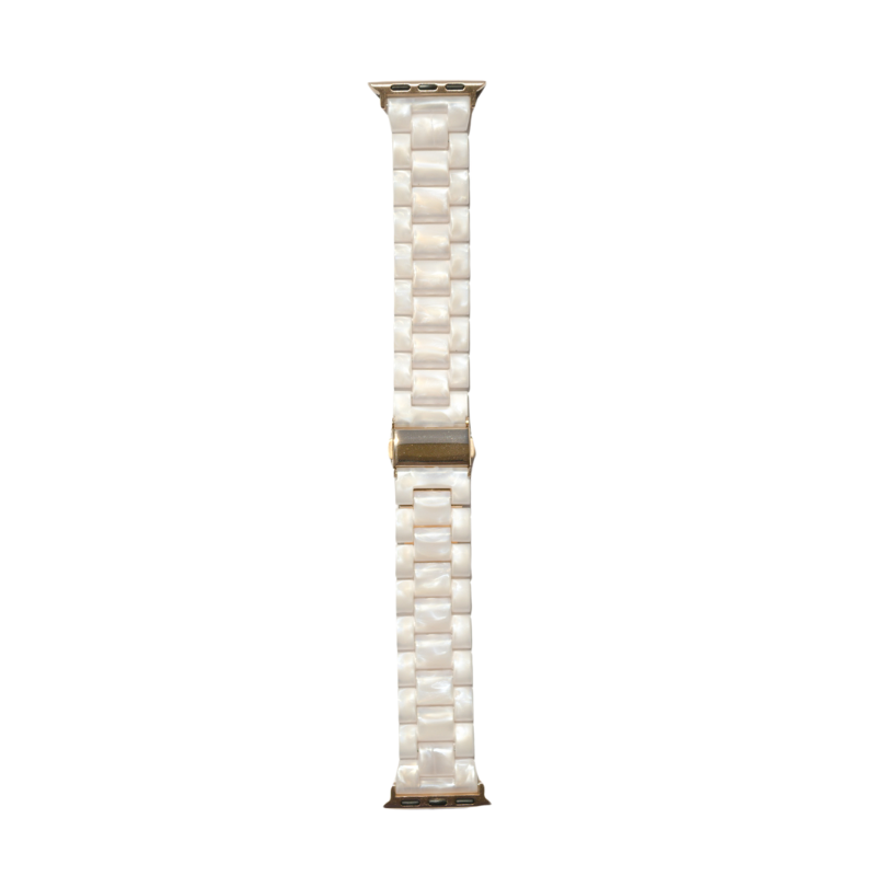 Rosaline Pearl - Correa de Resina para Apple Watch
