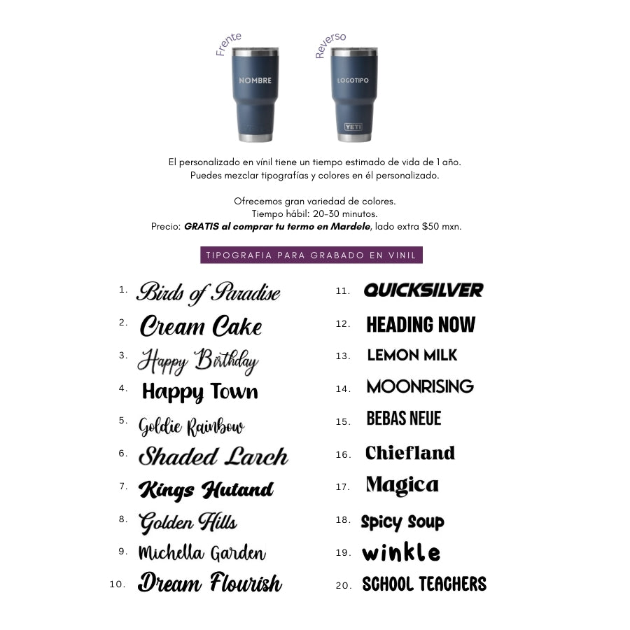 Yeti 10 oz Tumbler- Original