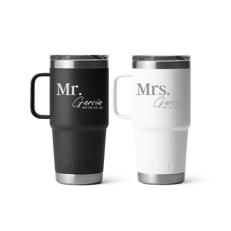 Bundle 2 Yeti Travel Mug Original - Laser