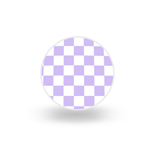 Pop holder - Lilac squares