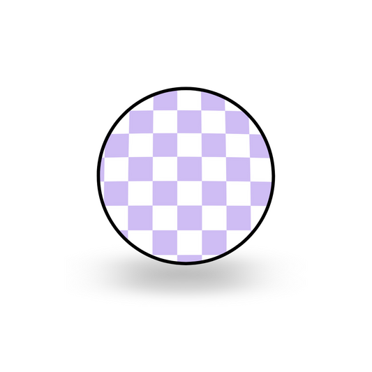 Pop holder - Lilac squares