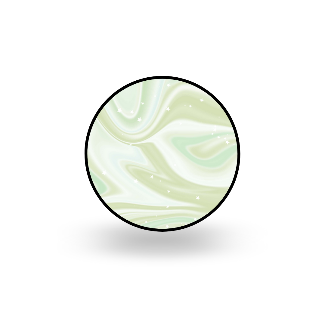 Pop holder - Green marbel