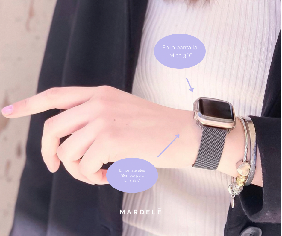 Mica para Pantalla Apple Watch - Flexible 3D